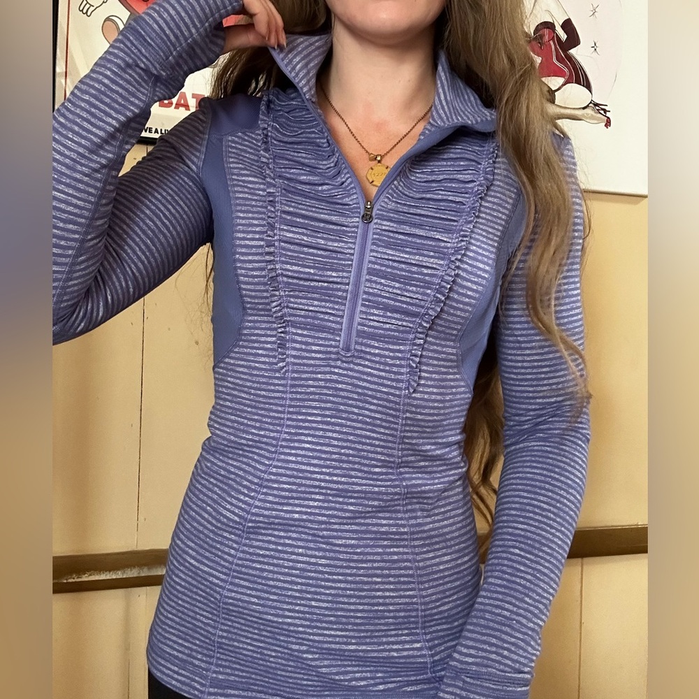 Lululemon Run Your Heart Out Quarter-Zip Pullover